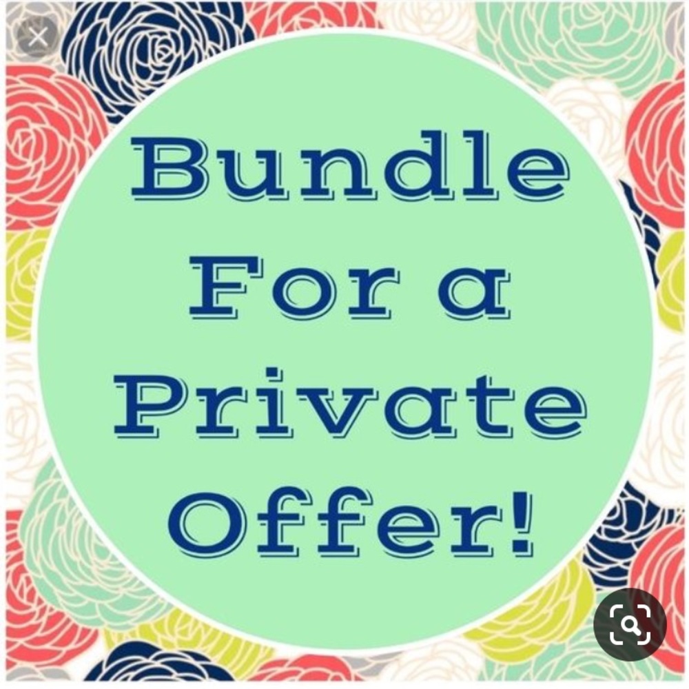 All reasonable offers WILL be considered!